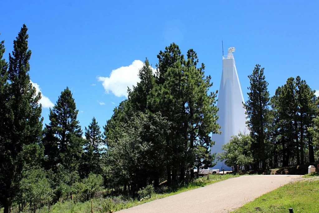 View of Sunspot Observatory.